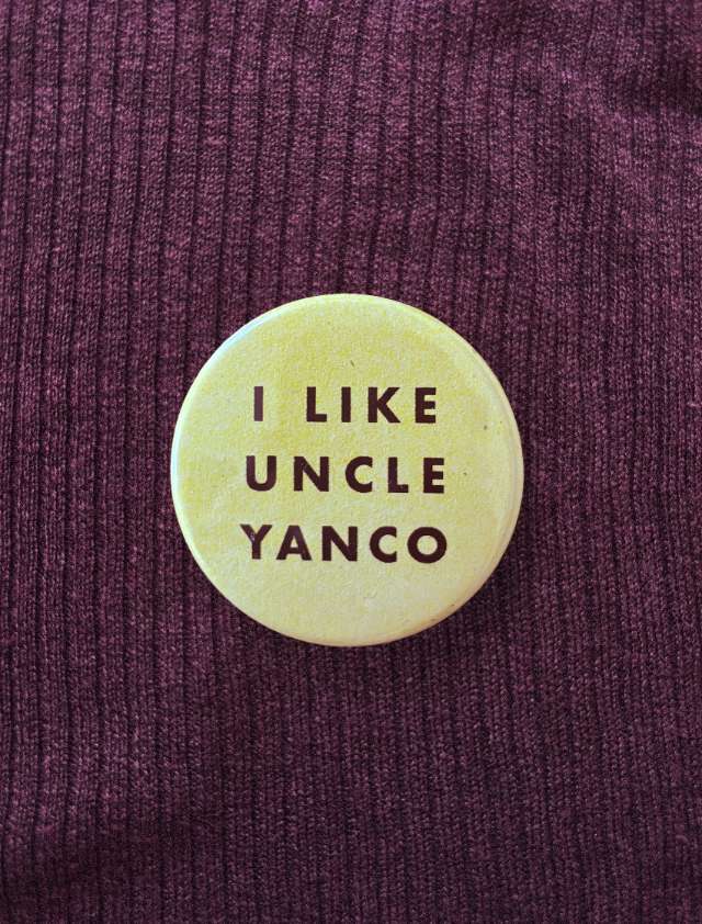 Uncle Yanco Riso Button