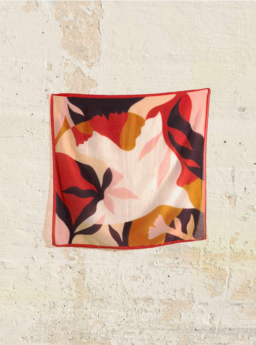 Sun Hymn Silk Scarf