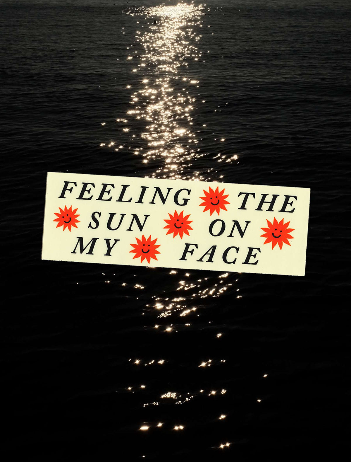 Feeling the Sun Bumper Sticker